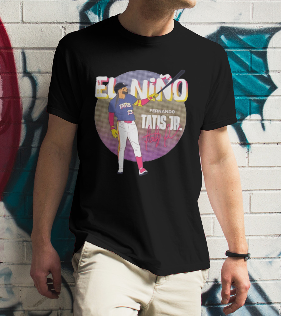 Fernando Tatis Jr. El Niño San Diego Padres Batting T-Shirt