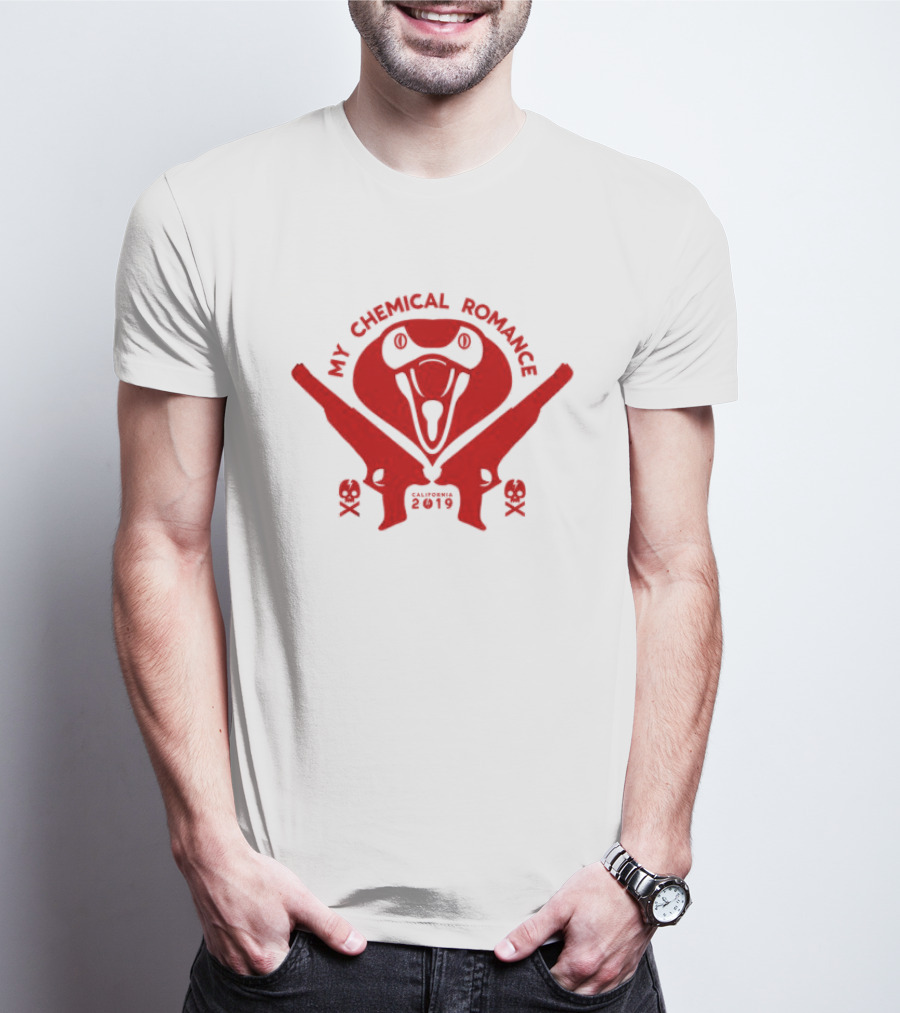 My Chemical Romance Cobrahead 2011 Guns And Snake T-Shirt