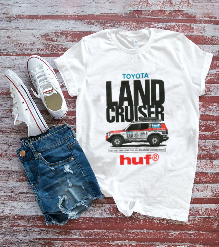 Huf X Toyota Land Cruiser Rally Huf Worldwide T-Shirt