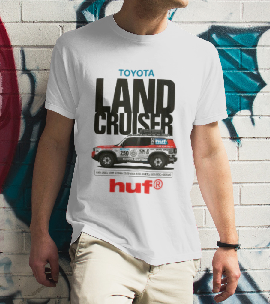 Huf X Toyota Land Cruiser Rally Huf Worldwide T-Shirt
