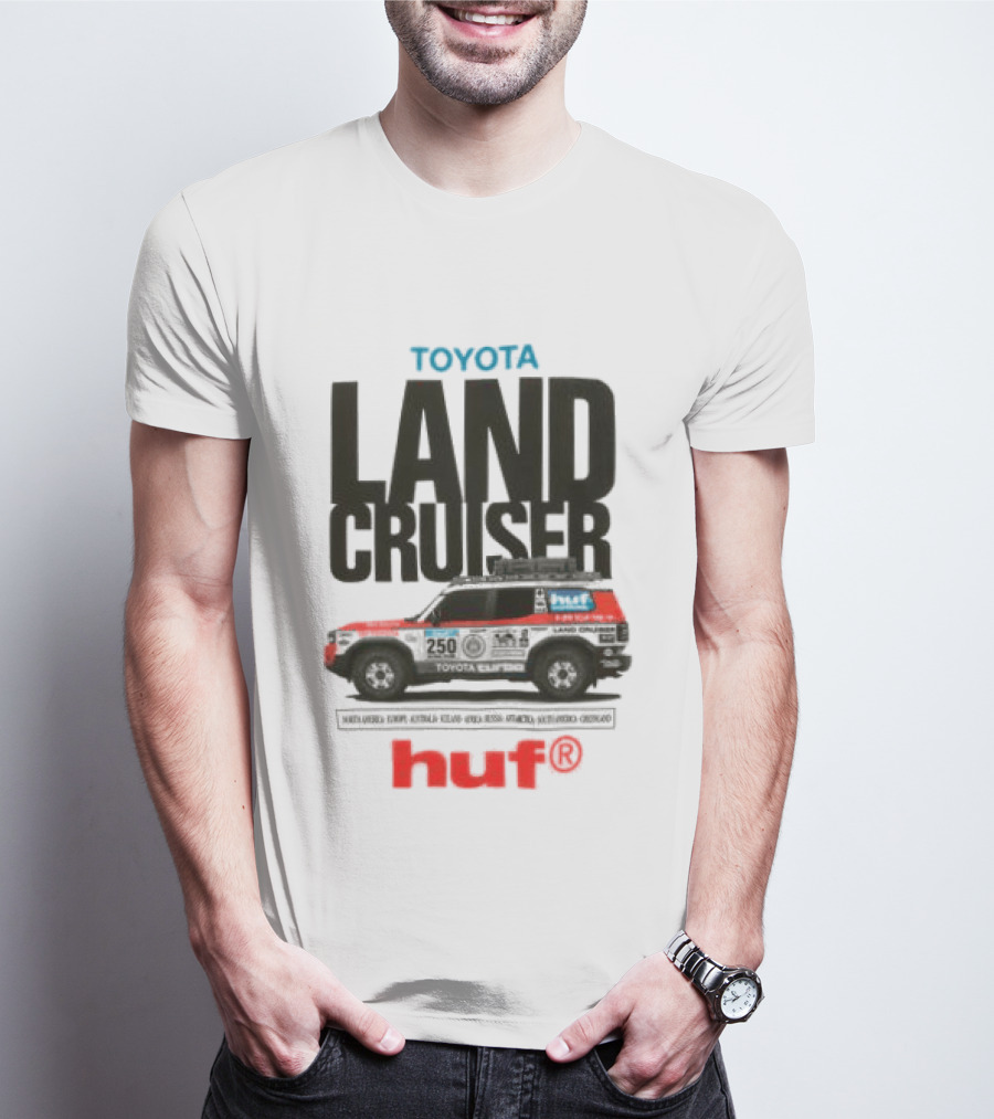 Huf X Toyota Land Cruiser Rally Huf Worldwide T-Shirt