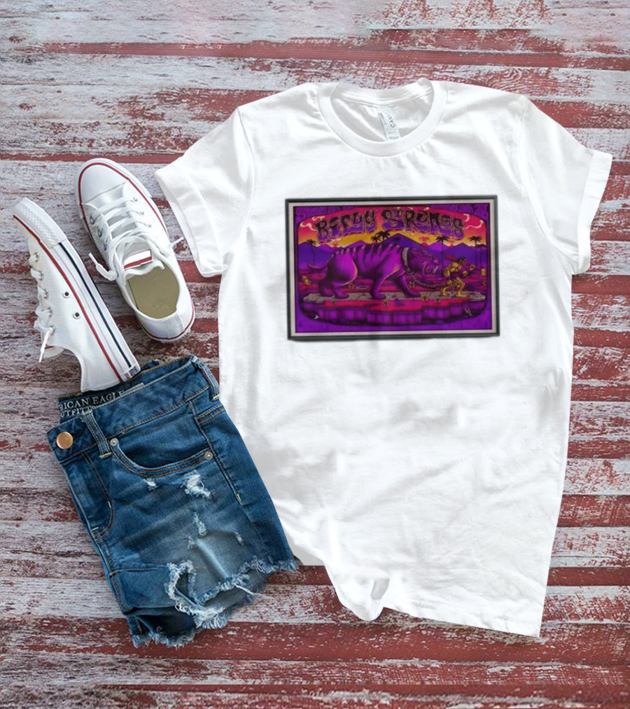 Billy Strings Tour 2026 Los Angeles Inglewood Purple Tiger T-Shirt