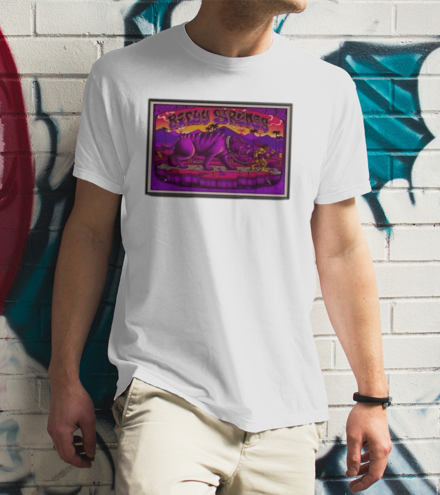 Billy Strings Tour 2026 Los Angeles Inglewood Purple Tiger T-Shirt