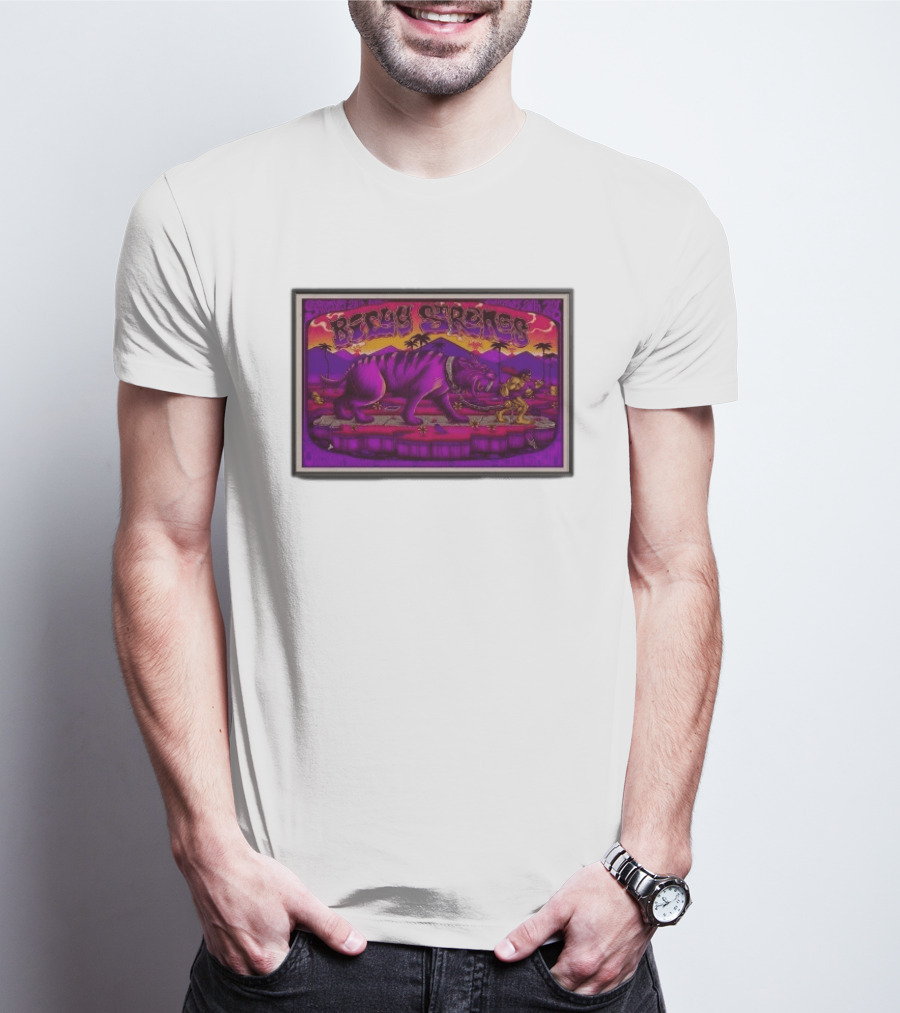 Billy Strings Tour 2026 Los Angeles Inglewood Purple Tiger T-Shirt