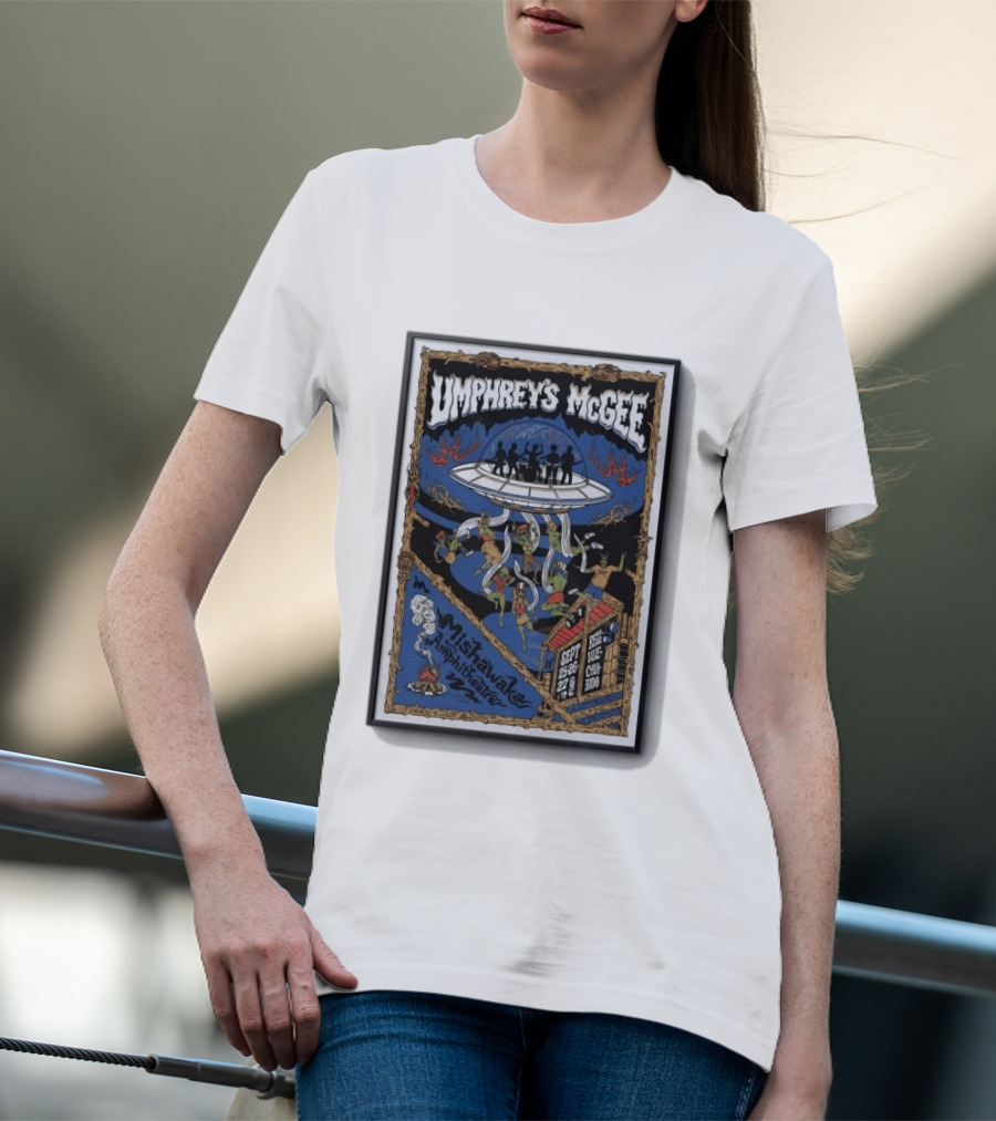 Umphrey's McGee Mishawaka Amphitheatre Tour 2026 SEPT 26 27 28 2026 T-Shirt