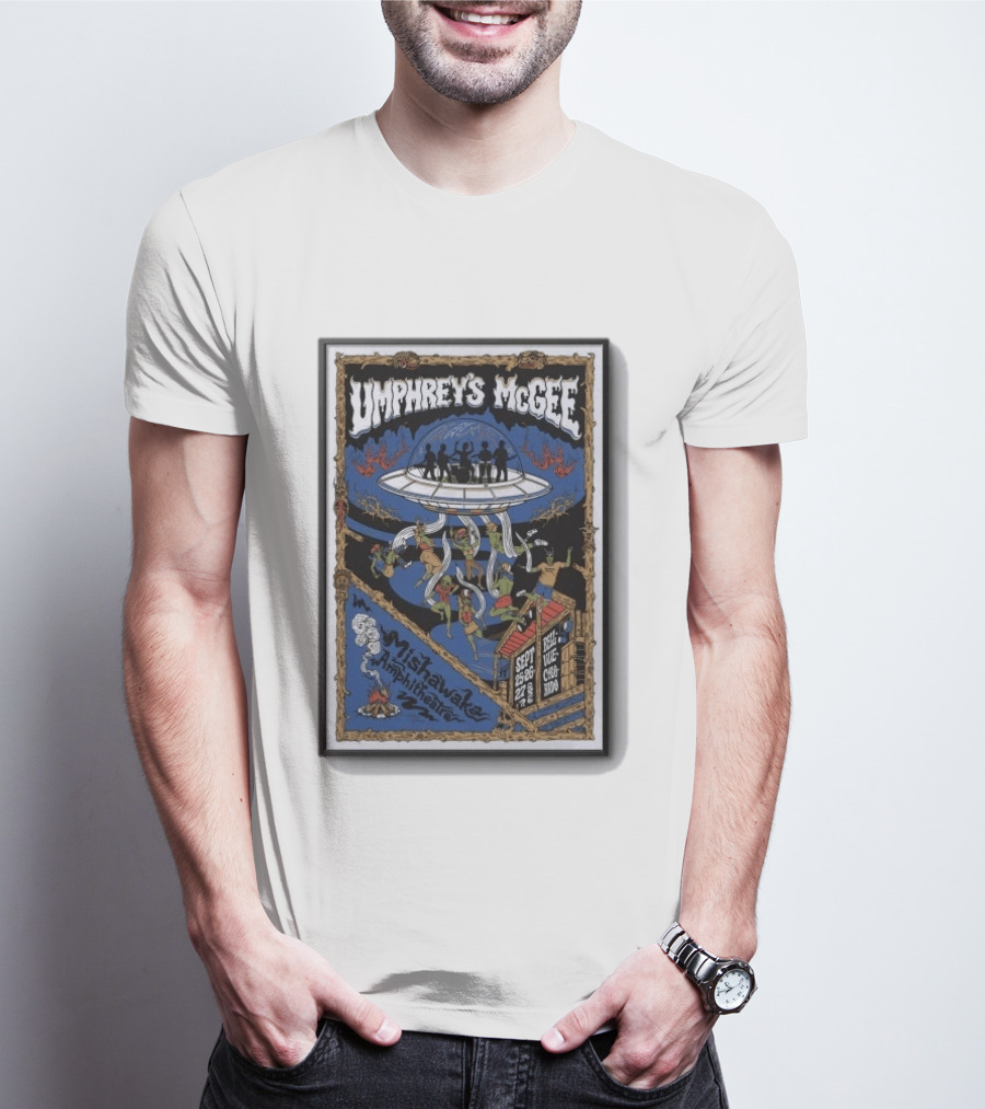 Umphrey's McGee Mishawaka Amphitheatre Tour 2026 SEPT 26 27 28 2026 T-Shirt