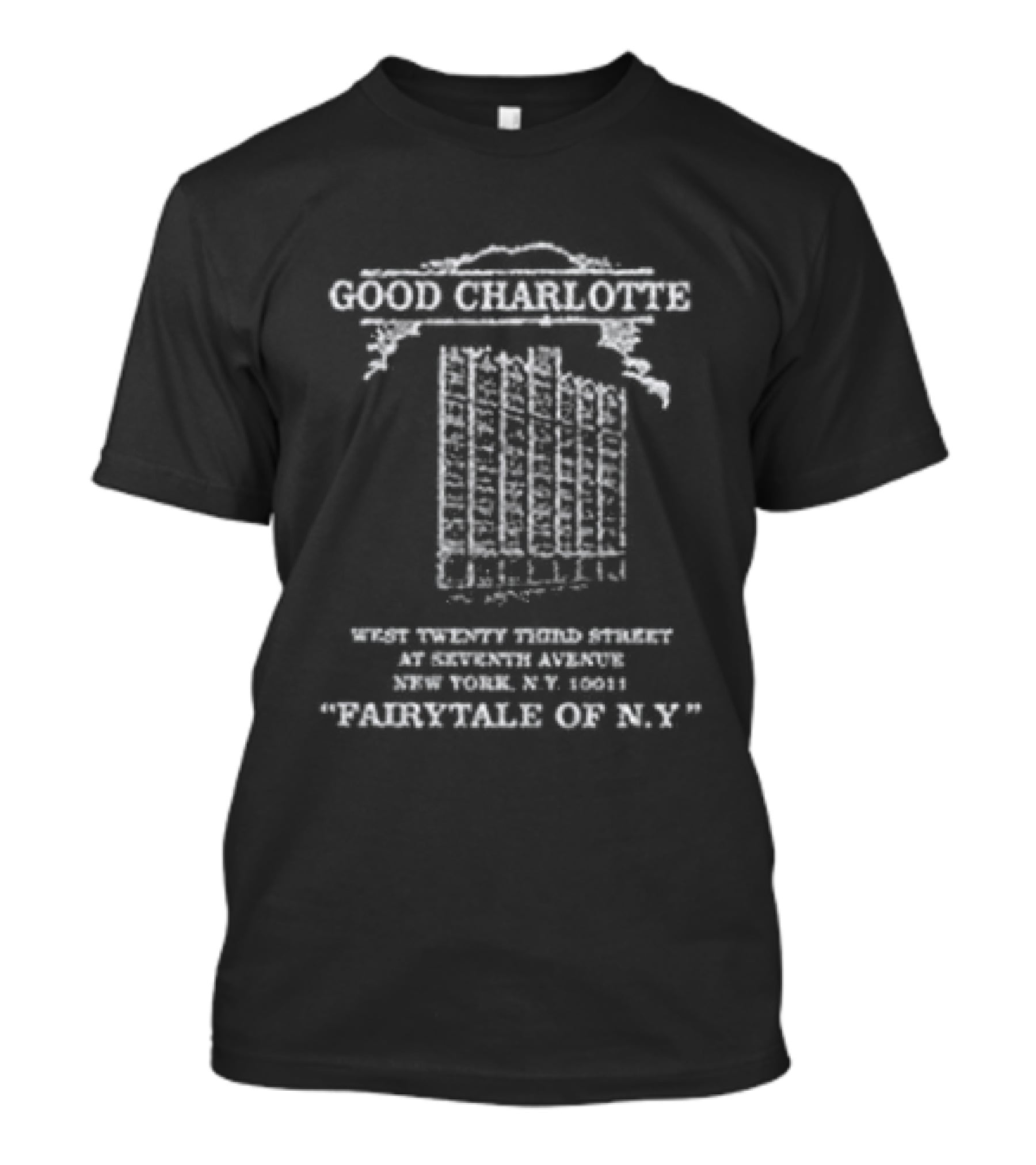 Good Charlotte Fairytale Of New York Holiday Song T-Shirt