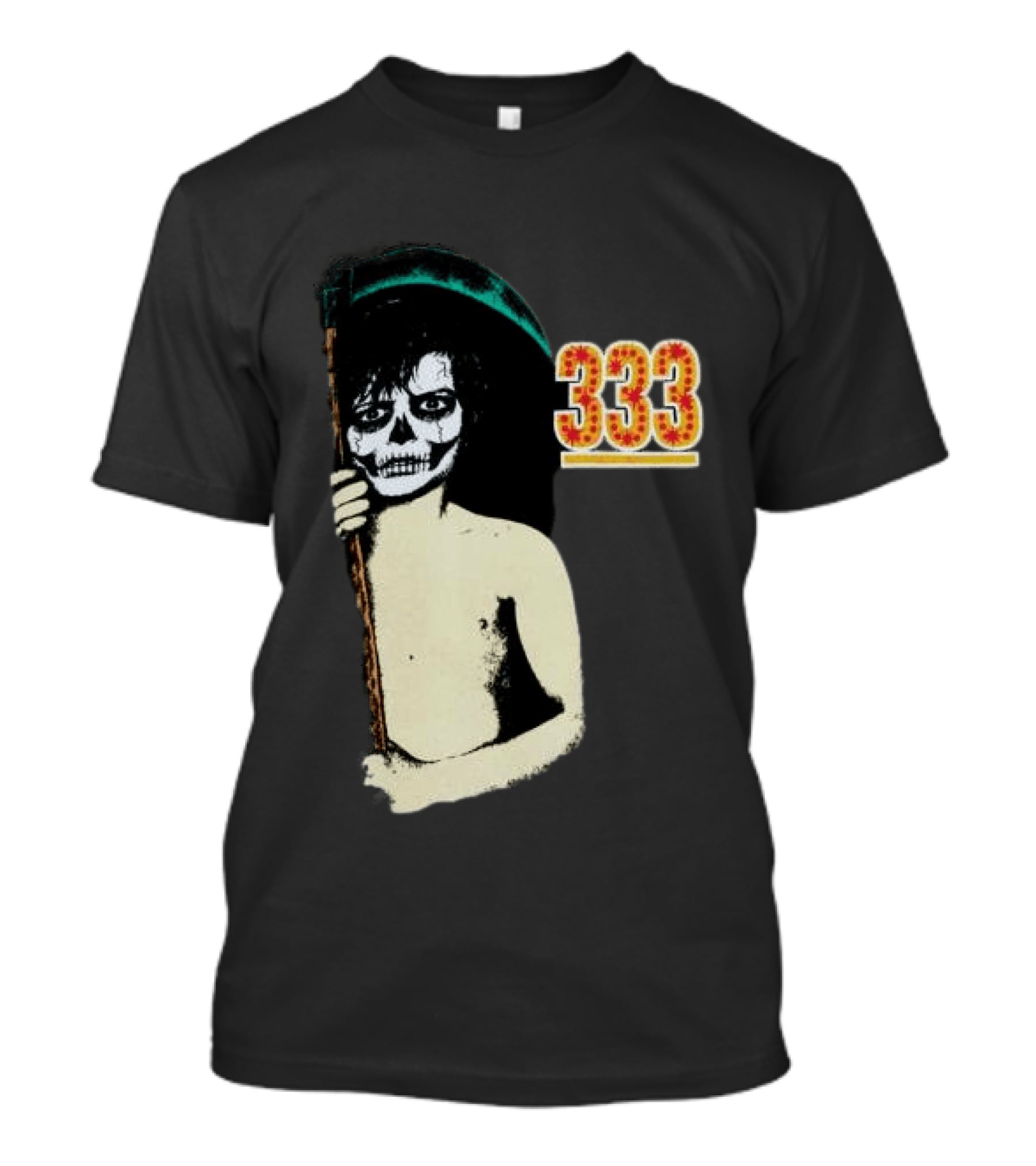 Half Evil Store 333 Skull Child T-Shirt