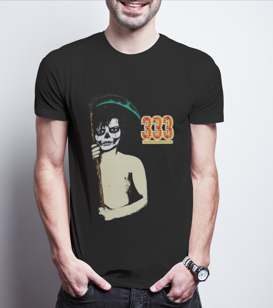 Half Evil Store 333 Skull Child T-Shirt