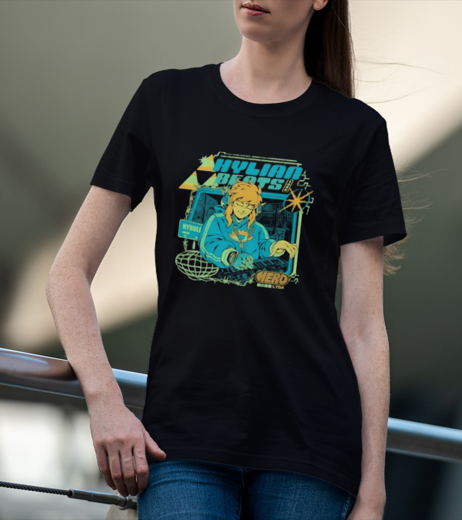 Heroic Hylian Beats Hyrule Arena Worldwide T-Shirt