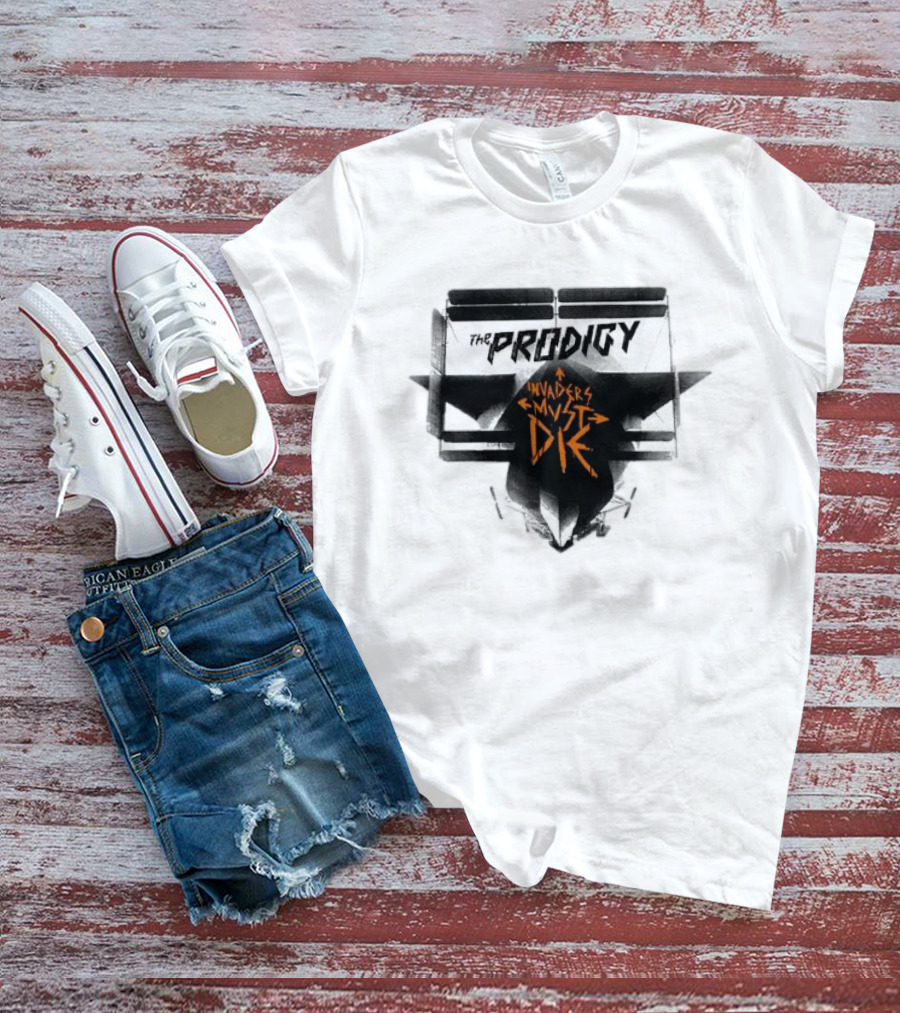 The Prodigy Invaders Must Die Album Cover T-Shirt