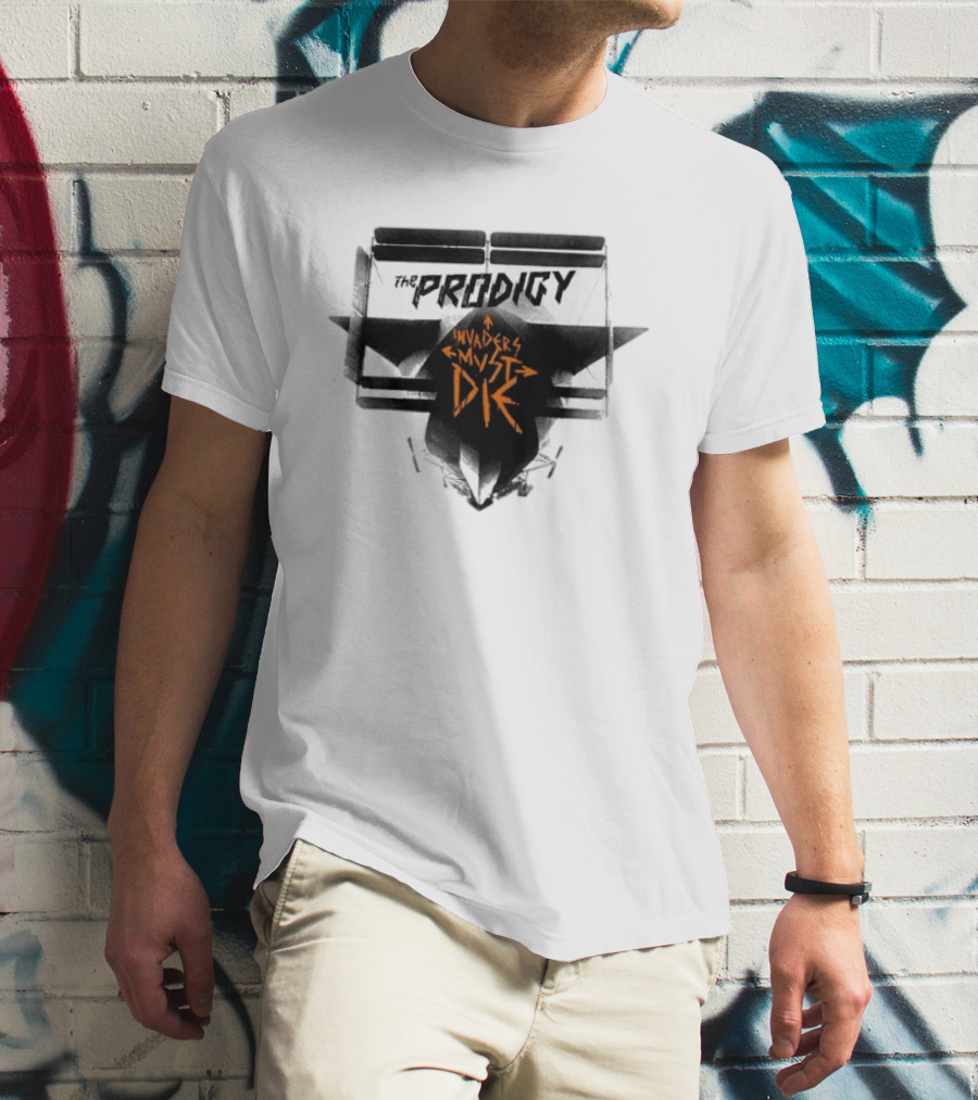 The Prodigy Invaders Must Die Album Cover T-Shirt