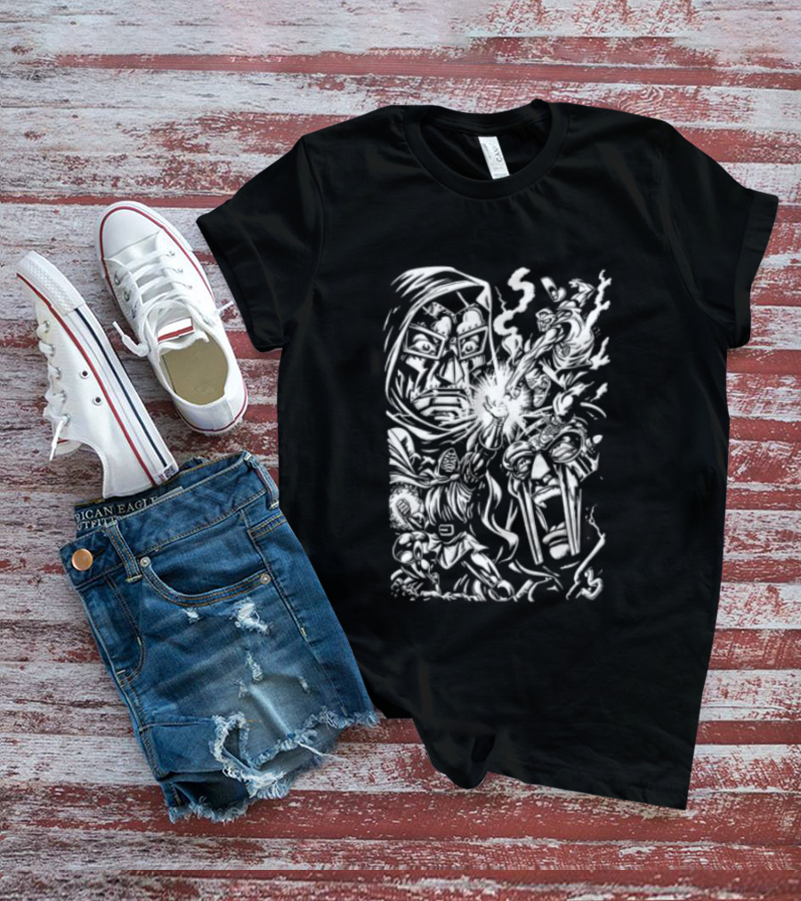 Doom Vs Doom Explosive Showdown Villain Battle T-Shirt