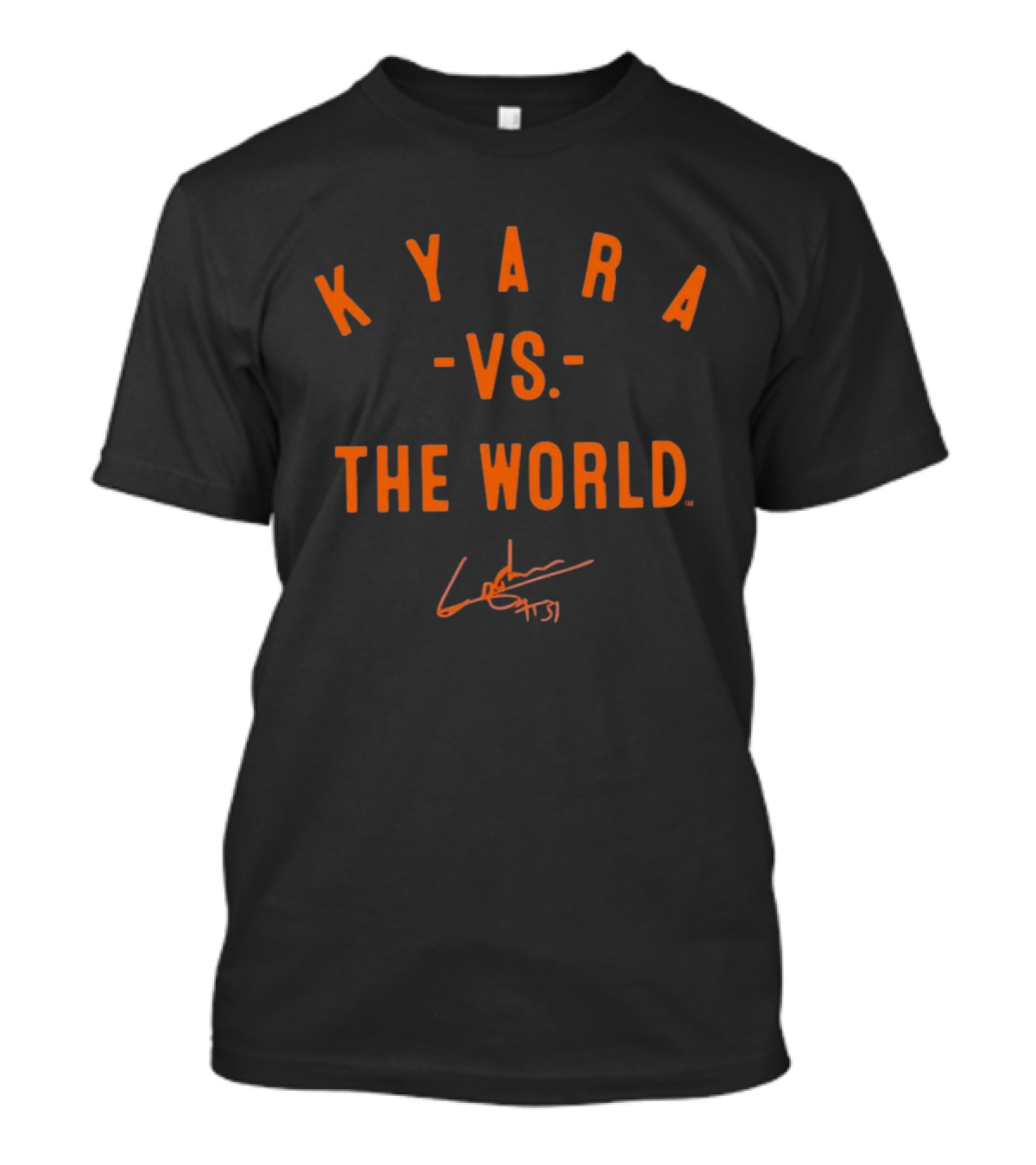 Golden State Valkyries Kyara Vs The World Linskens Signature T-Shirt