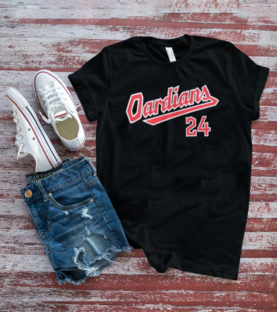 OAR Of A Revolution Oardians 24 Cleveland Guardians T-Shirt