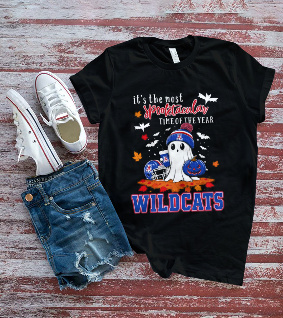 It's The Most Spooktacular Time Of The Year Arizona Wildcats Halloween T-Shirt