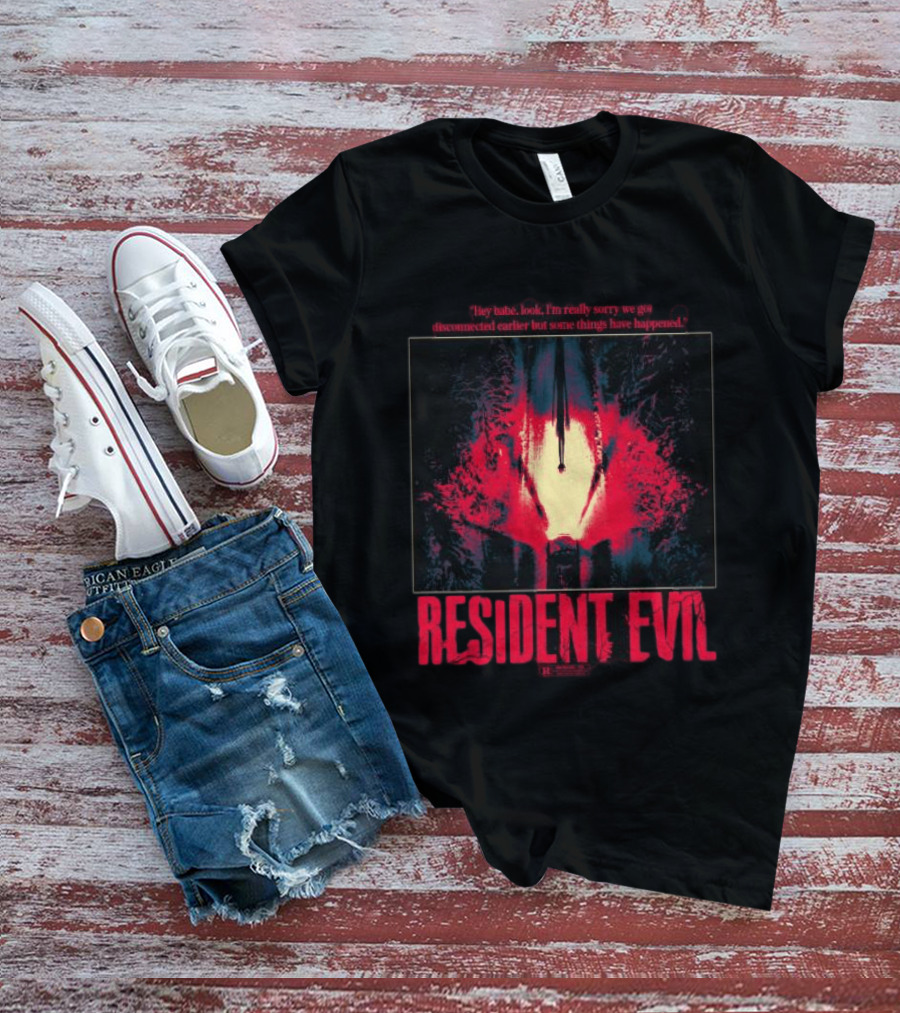Resident Evil Studio House Designs Store Re Headlights T-Shirt
