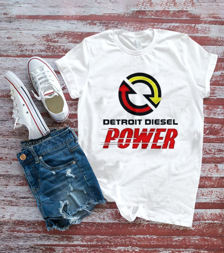 Detroit Diesel Heavy Duty Power Trucking Dynamic T-Shirt