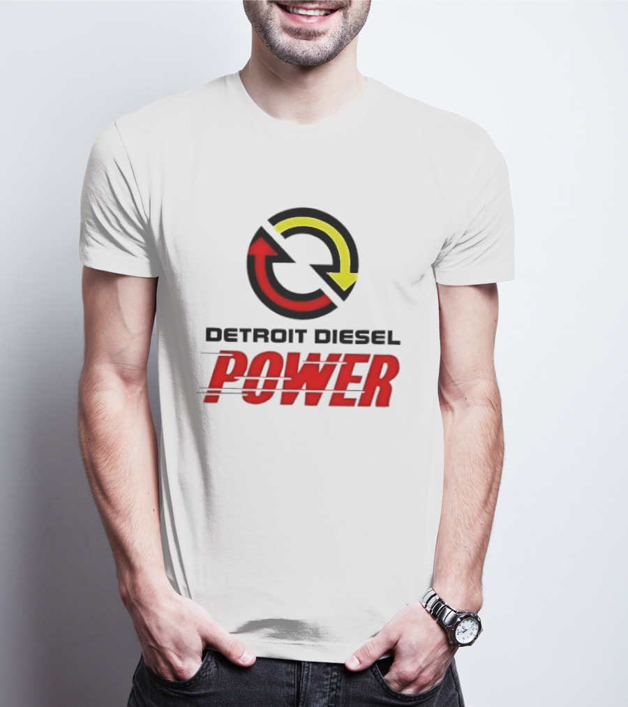 Detroit Diesel Heavy Duty Power Trucking Dynamic T-Shirt
