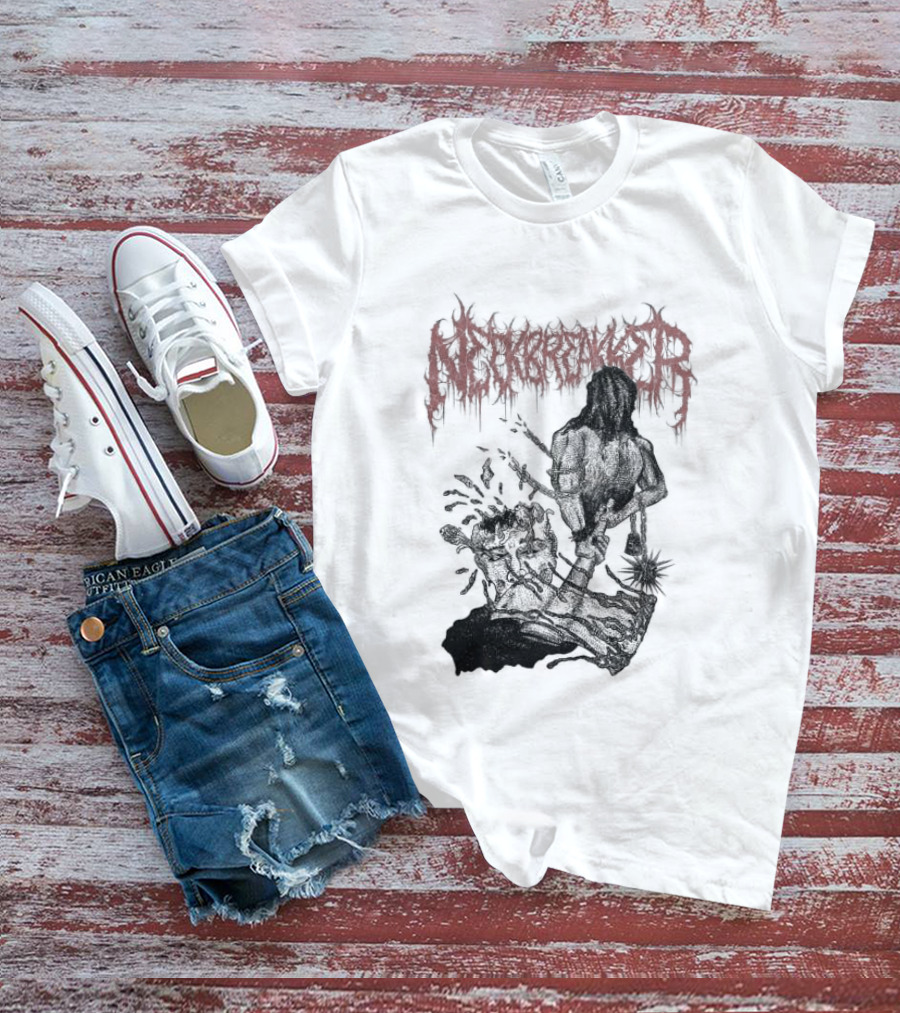 Neckbreakker Face Splitting Madness Longsleeve T-Shirt