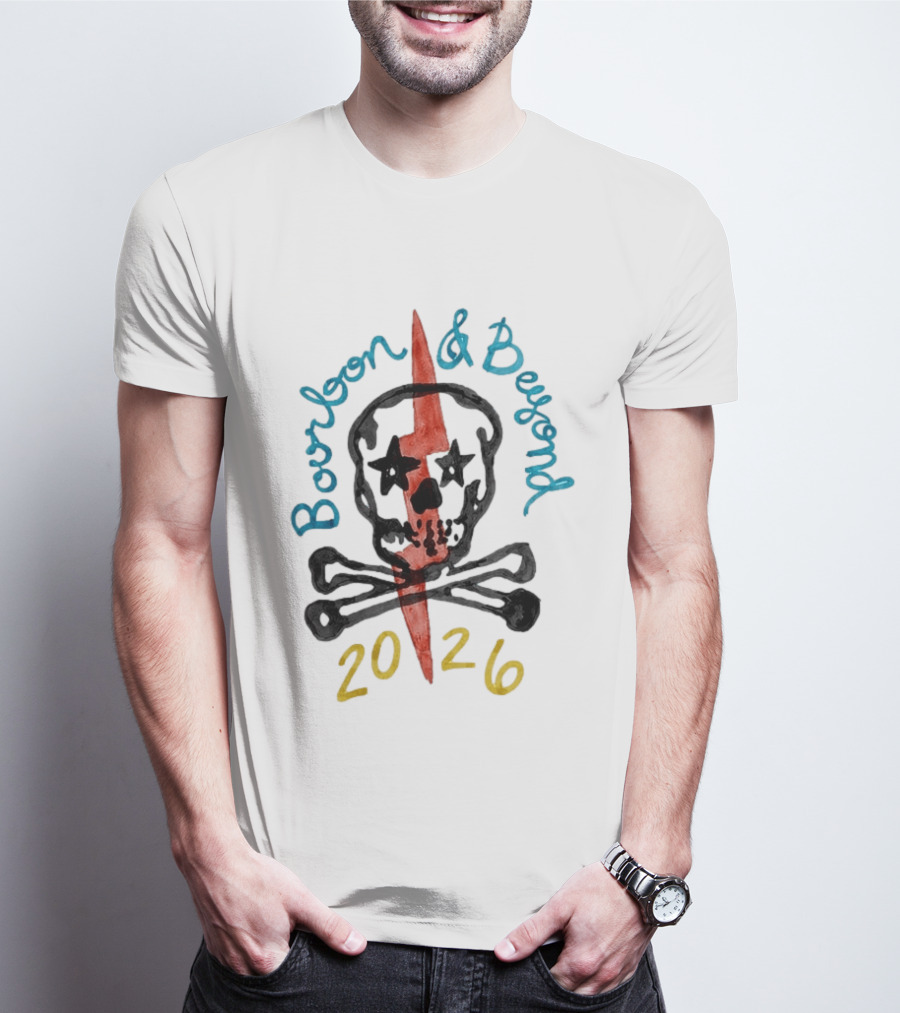 Bourbon & Beyond Festival 2026 Stardust Skull Line Up Kentucky Expo Louisville September 24 27 T-Shirt