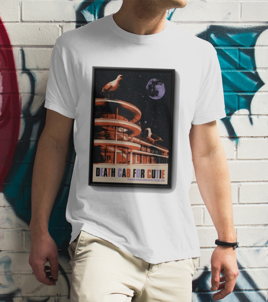 Death Cab For Cutie De La Warr Pavilion Bexhill UK September 2026 T-Shirt
