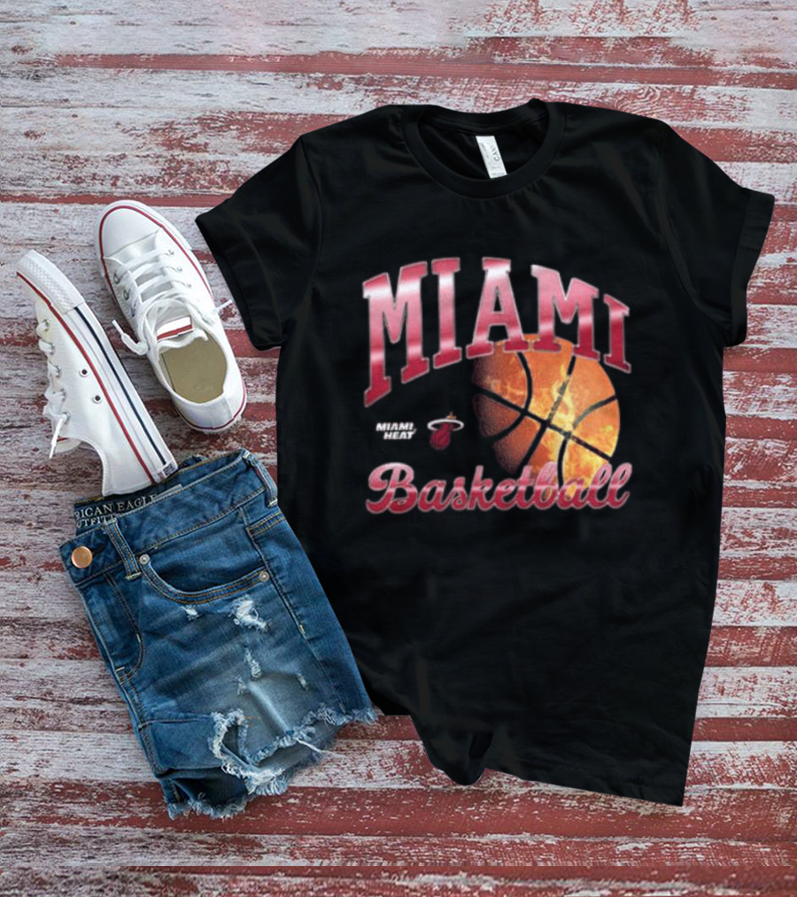 Miami Heat Basketball Court Culture X Hype & Vice Tank T-Shirt