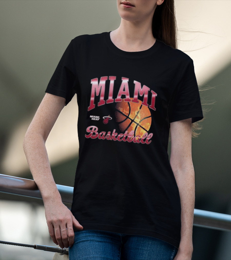 Miami Heat Basketball Court Culture X Hype & Vice Tank T-Shirt