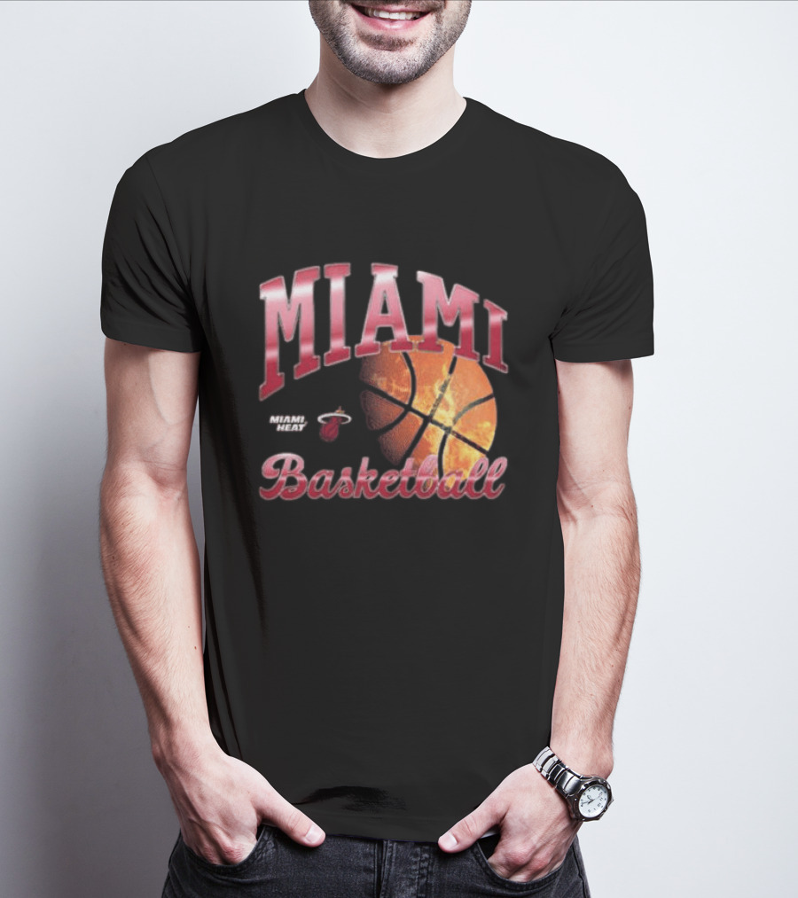 Miami Heat Basketball Court Culture X Hype & Vice Tank T-Shirt