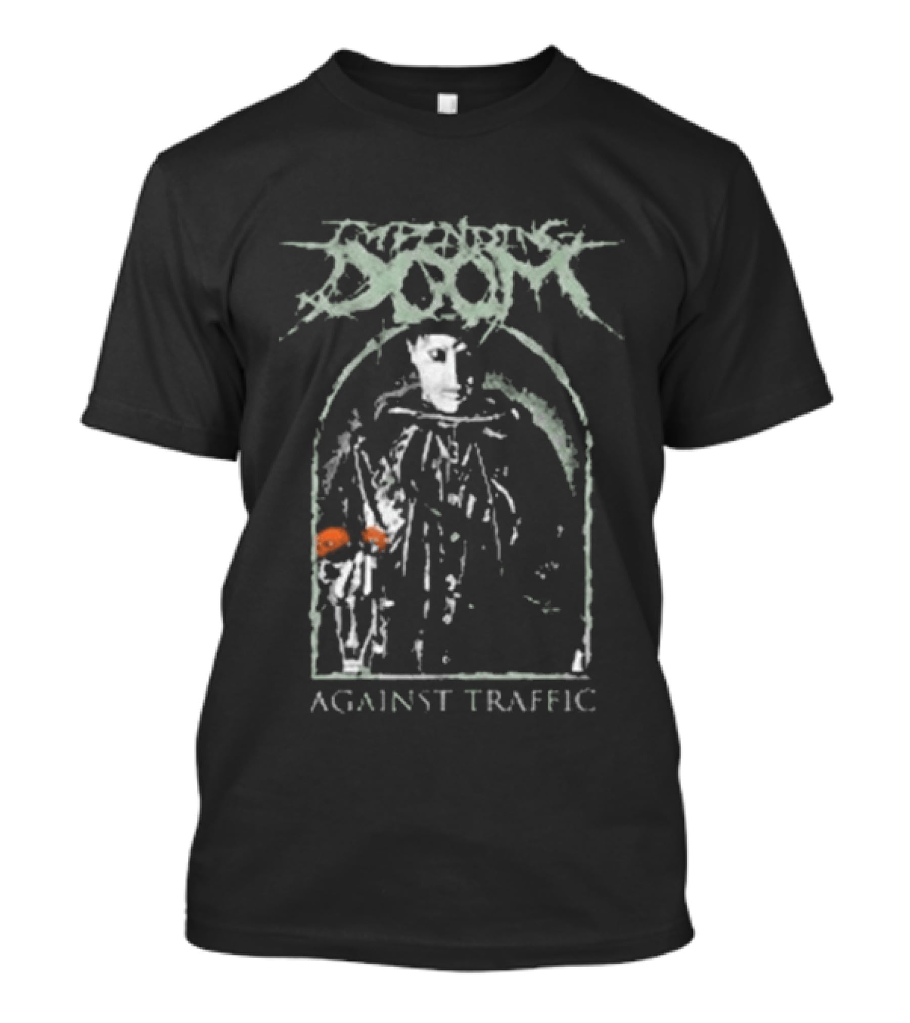 Impending Doom Against Traffic Skeleton T-Shirt