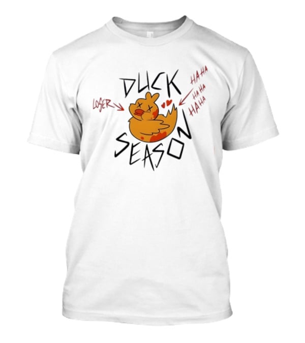 Hazbin Hotel Duck Season Loser Ha Ha Ha Ha T-Shirt