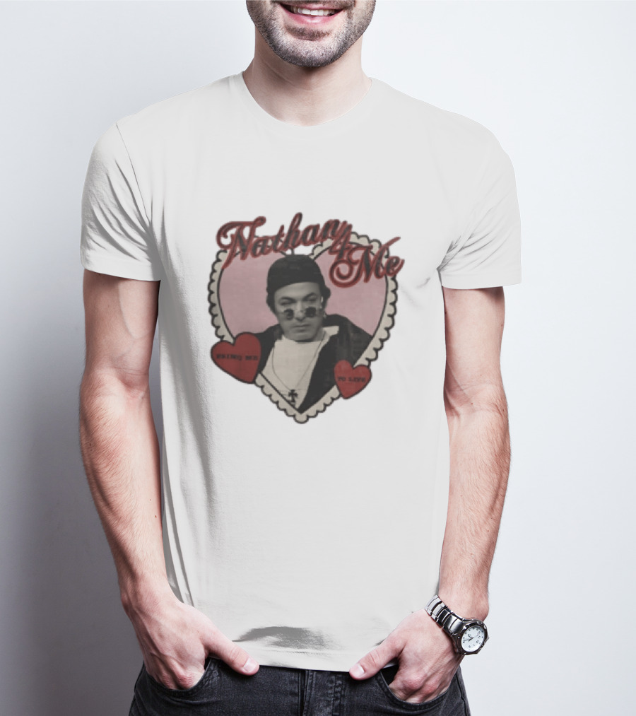Nathan 4 Me Bring Me To Life Cockary Category Fielder Man Wearing Beanie T-Shirt