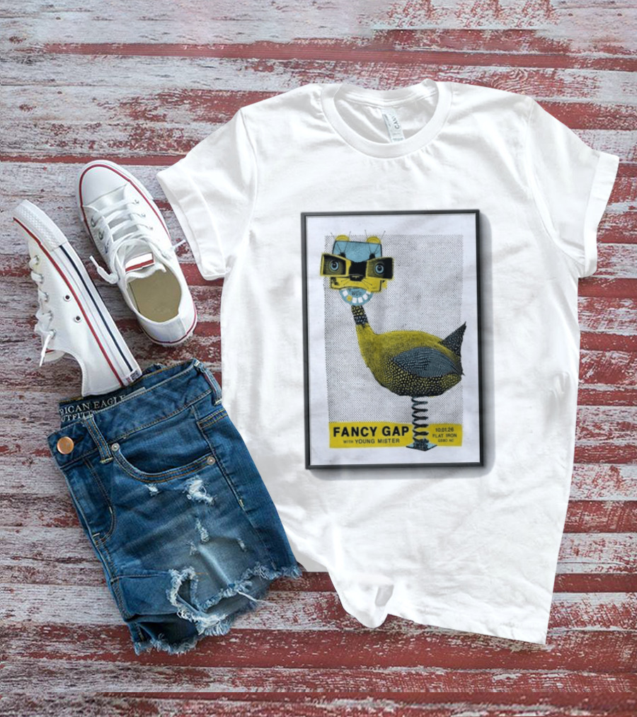 FANCY GAP With Young Mister Flat Iron Greensboro NC October 1 2026 T-Shirt