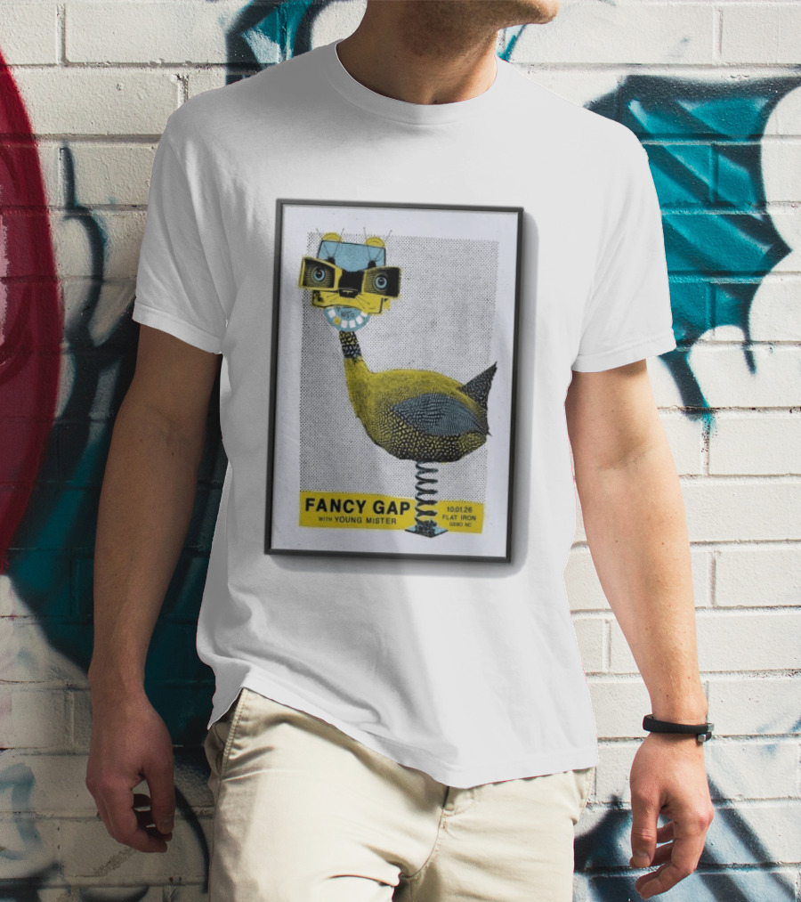FANCY GAP With Young Mister Flat Iron Greensboro NC October 1 2026 T-Shirt