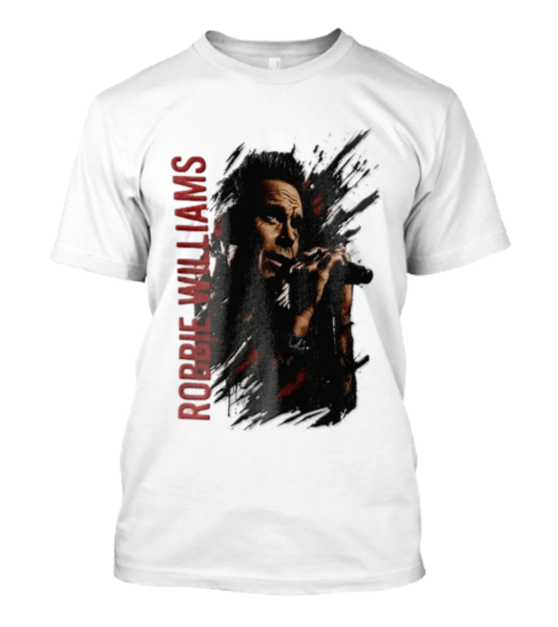 Robbie Williams Britpop Australia New Zealand 2026 Tour Concert Singer T-Shirt