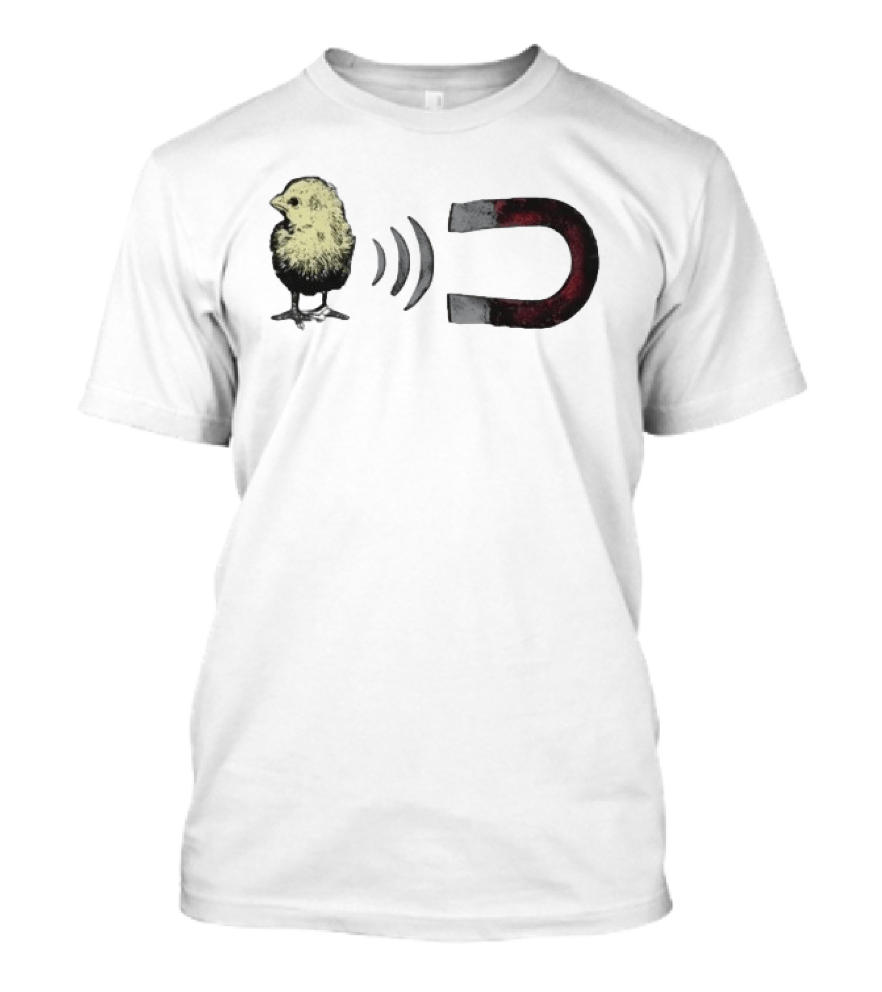 WWE The Miz Chick Magnet Concept With Magnet And Sound Waves T-Shirt