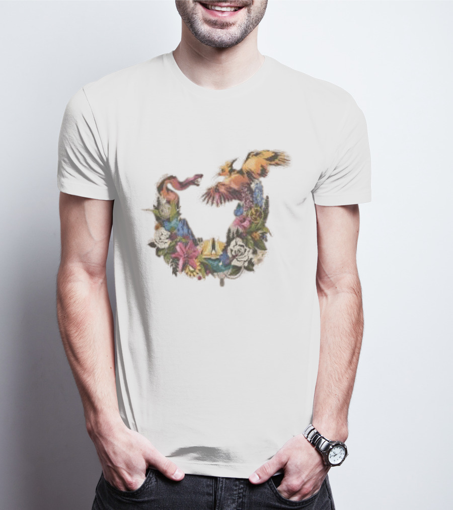 Lionsgate The Hunger Games Sunrise On The Reaping Floral Flint Striker T-Shirt