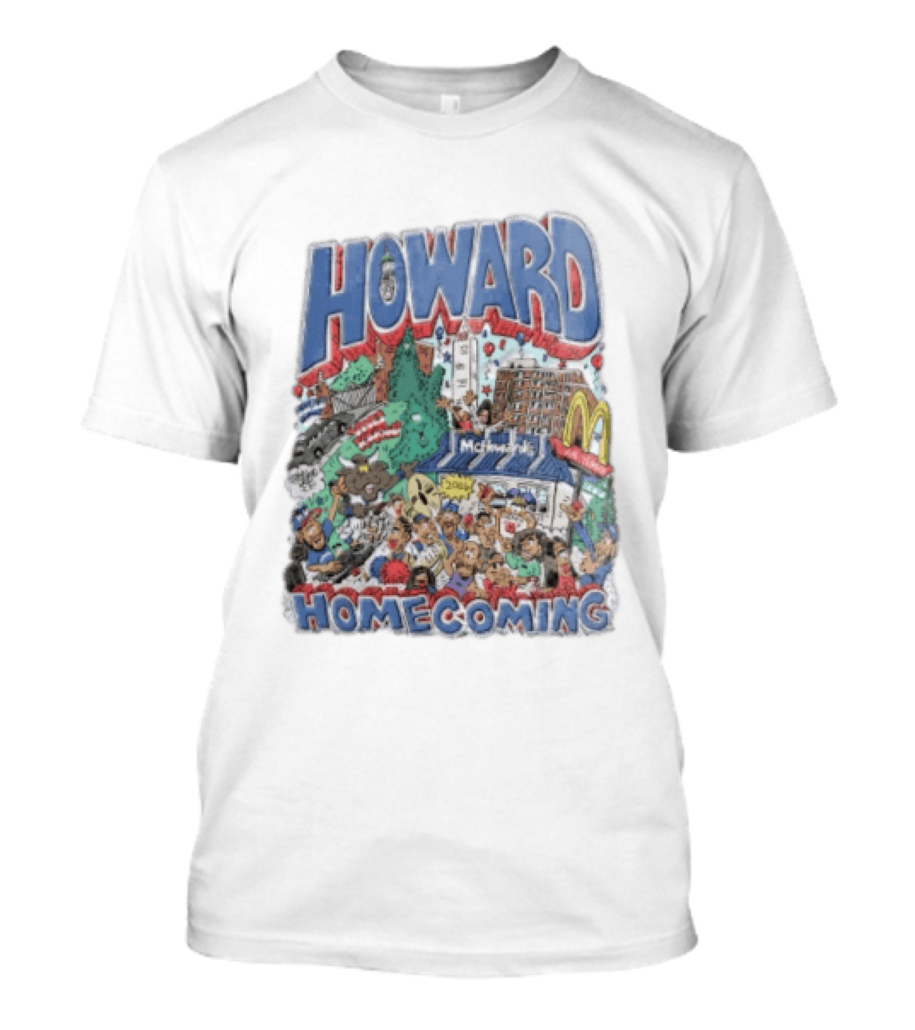 Howard University Homecoming McHowards 159 Years Georgia Henny 2026 T-Shirt