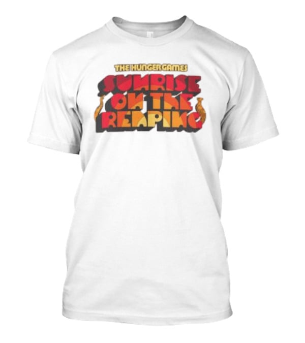 The Hunger Games Sunrise On The Reaping Lionsgate Shop White T-Shirt