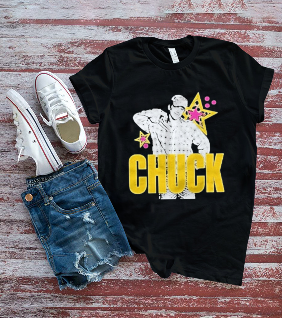 CHUCK Original Role Model Timely Hourglass Stars And Plaid T-Shirt