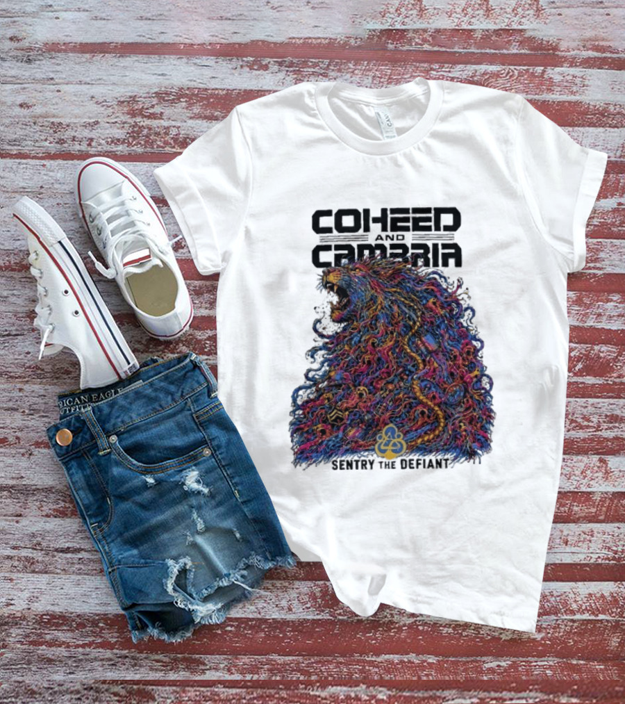 Coheed And Cambria Sentry The Defiant Neverender Red Rocks Amphitheatre Morrison Colorado September 29 2026 T-Shirt