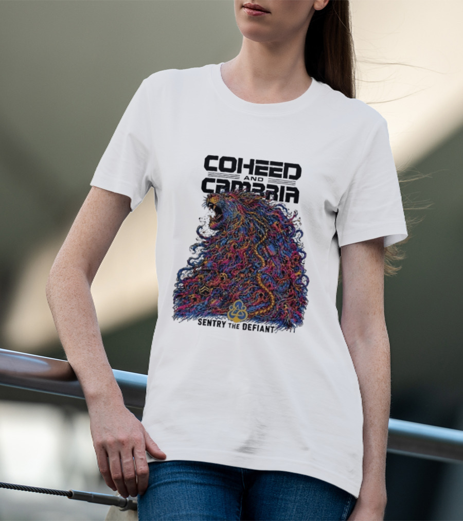 Coheed And Cambria Sentry The Defiant Neverender Red Rocks Amphitheatre Morrison Colorado September 29 2026 T-Shirt