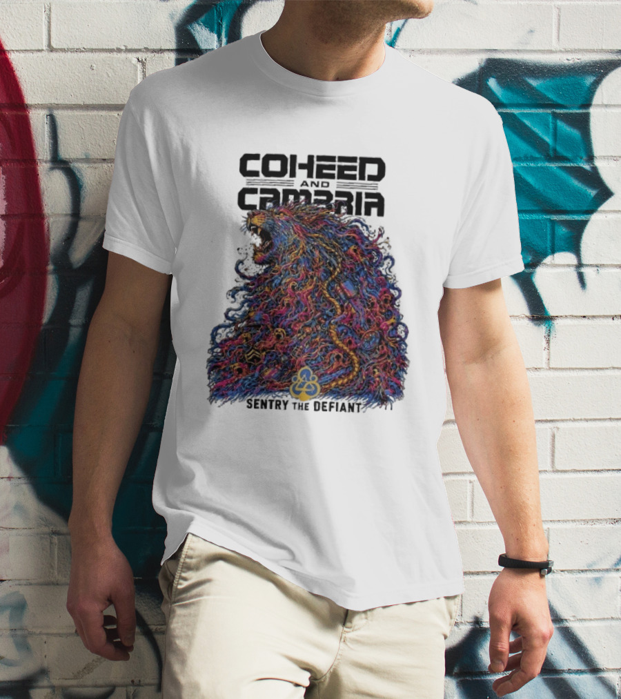 Coheed And Cambria Sentry The Defiant Neverender Red Rocks Amphitheatre Morrison Colorado September 29 2026 T-Shirt
