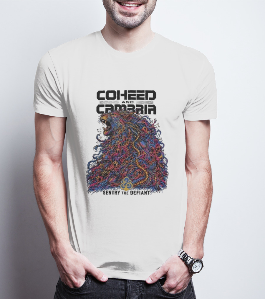 Coheed And Cambria Sentry The Defiant Neverender Red Rocks Amphitheatre Morrison Colorado September 29 2026 T-Shirt
