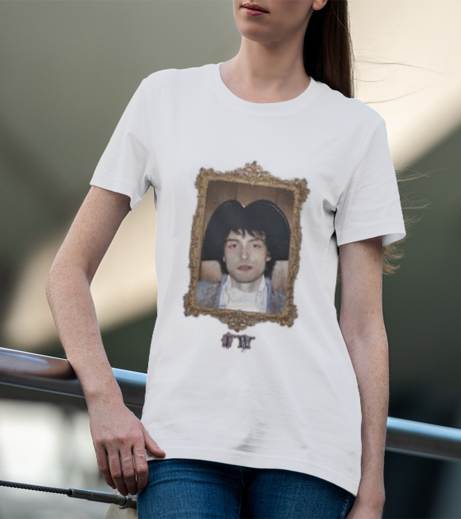 Finn Wolfhard Common Side Effects Tour Longsleeve Portrait In Ornate Frame T-Shirt