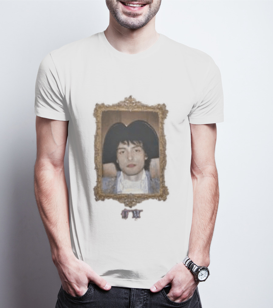 Finn Wolfhard Common Side Effects Tour Longsleeve Portrait In Ornate Frame T-Shirt