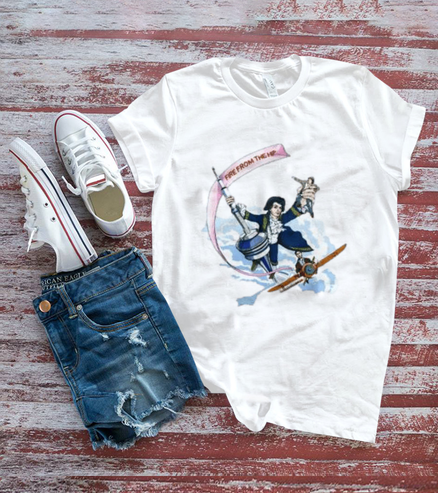 Finn Wolfhard Store Limited Edition Fire From The Hip Toronto CN Tower Aviation T-Shirt