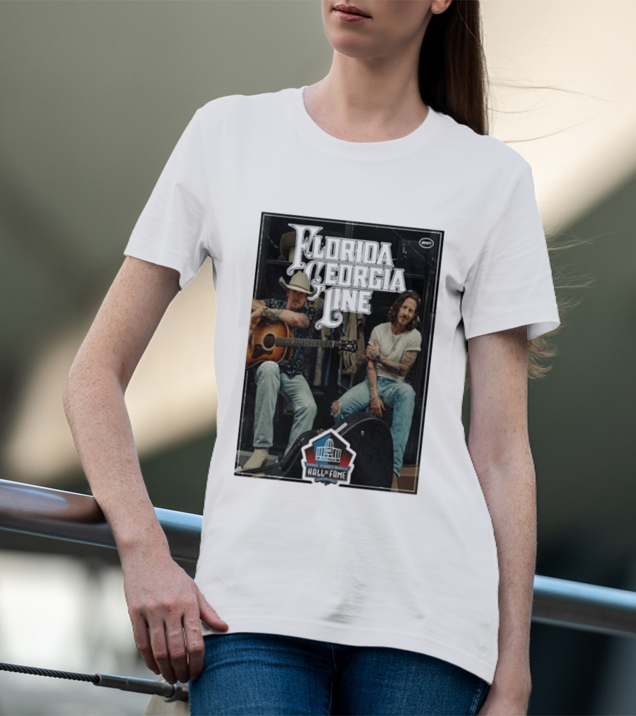 Florida Georgia Line 2027 Pro Football Hall Of Fame Canton Ohio T-Shirt
