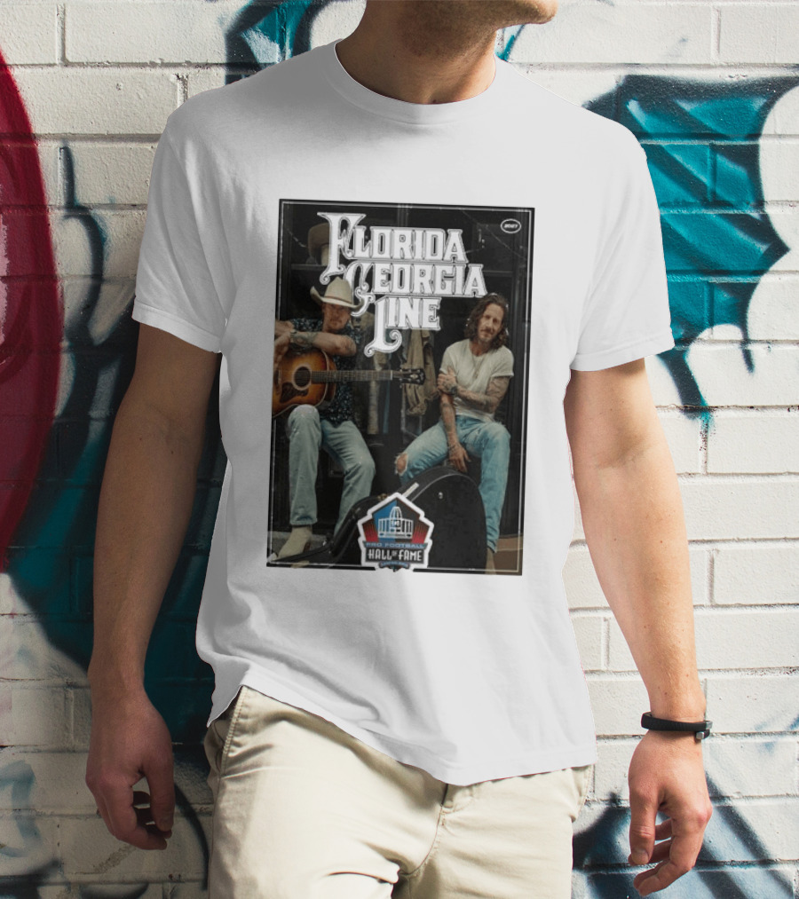Florida Georgia Line 2027 Pro Football Hall Of Fame Canton Ohio T-Shirt