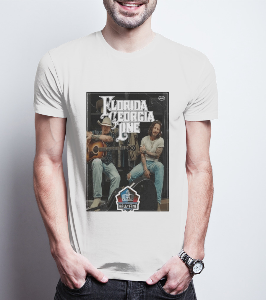 Florida Georgia Line 2027 Pro Football Hall Of Fame Canton Ohio T-Shirt